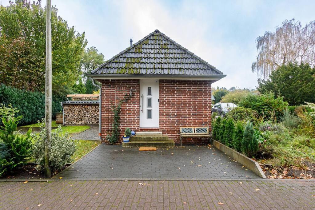 Вилла Exklusives Tiny House In Elbnaehe Букстехуде Экстерьер фото